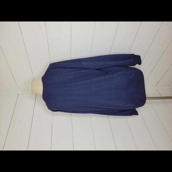 NWT Simply Southern XL Navy with pink "weekend" lightweight sweatshirt - Picture 2 of 3